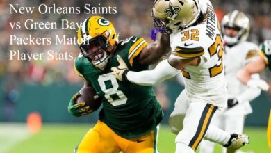 New Orleans Saints vs Green Bay Packers Match Player Stats