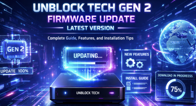 Unblock Tech Gen 2 Firmware Update Latest Version: Complete Guide, Features, and Installation Tips