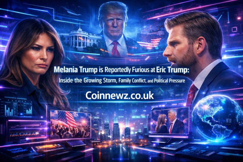 melania trump is reportedly furious at eric trump
