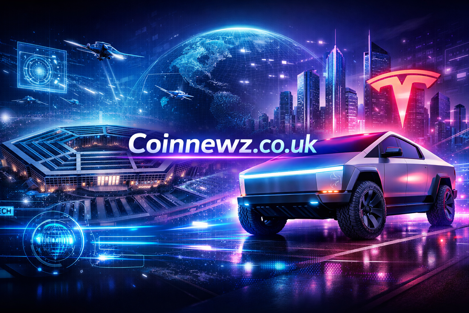 pentagon big tech tesla cybertruck