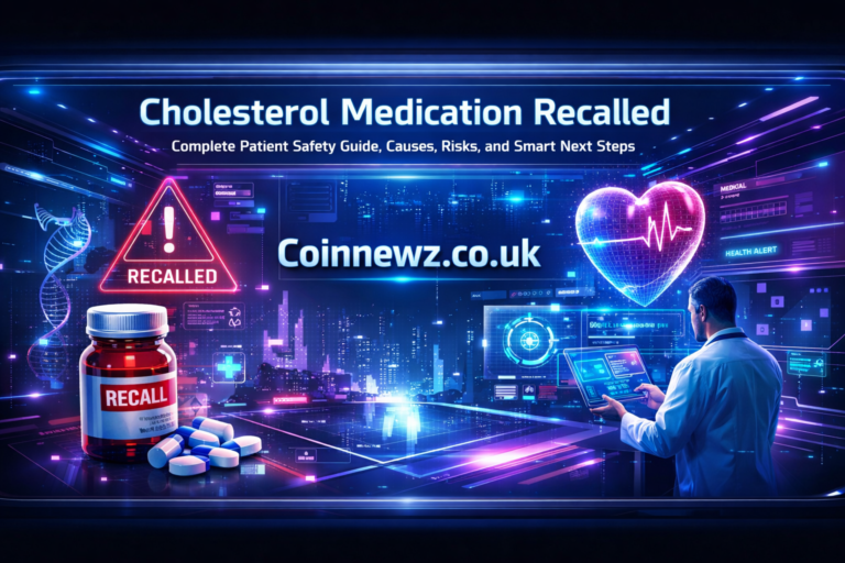Cholesterol Medication Recalled