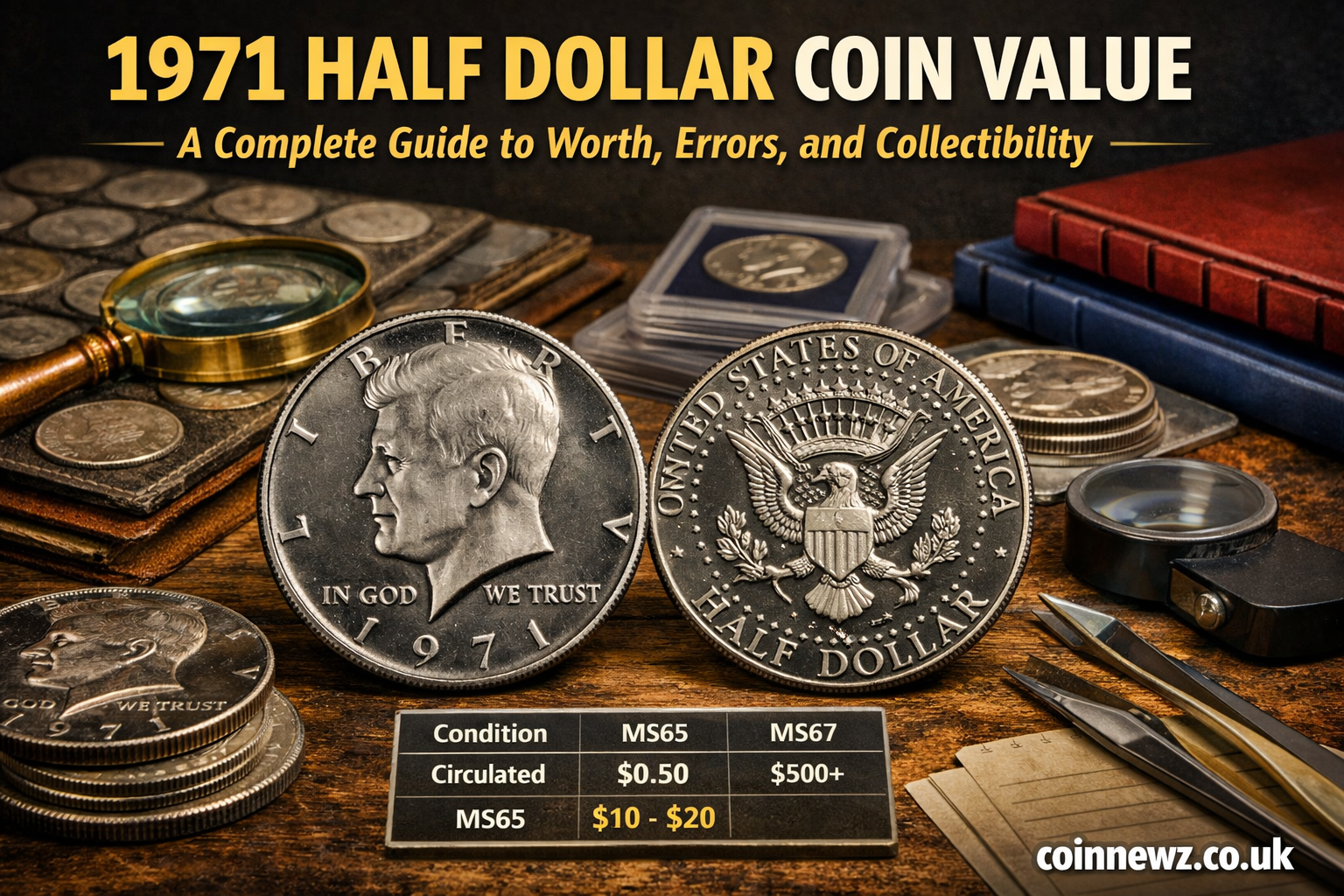 1971 half dollar coin value