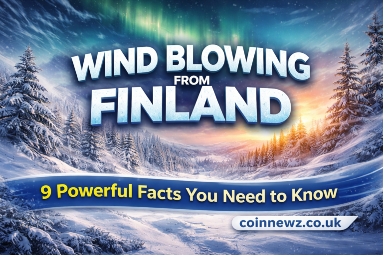 wind blowing from finland