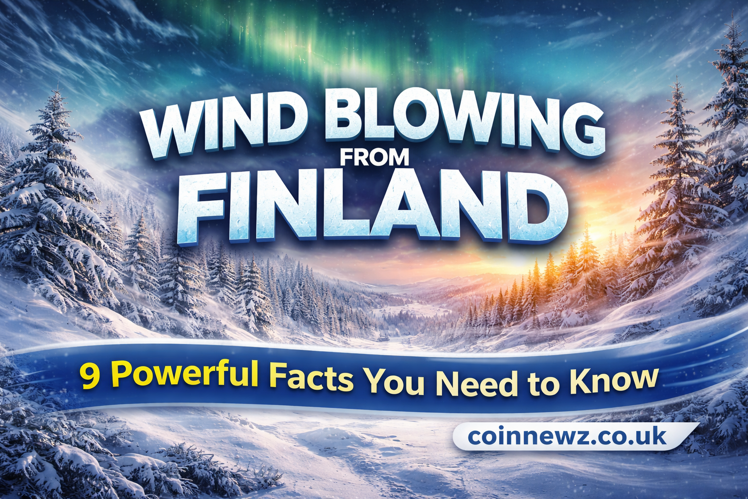 wind blowing from finland