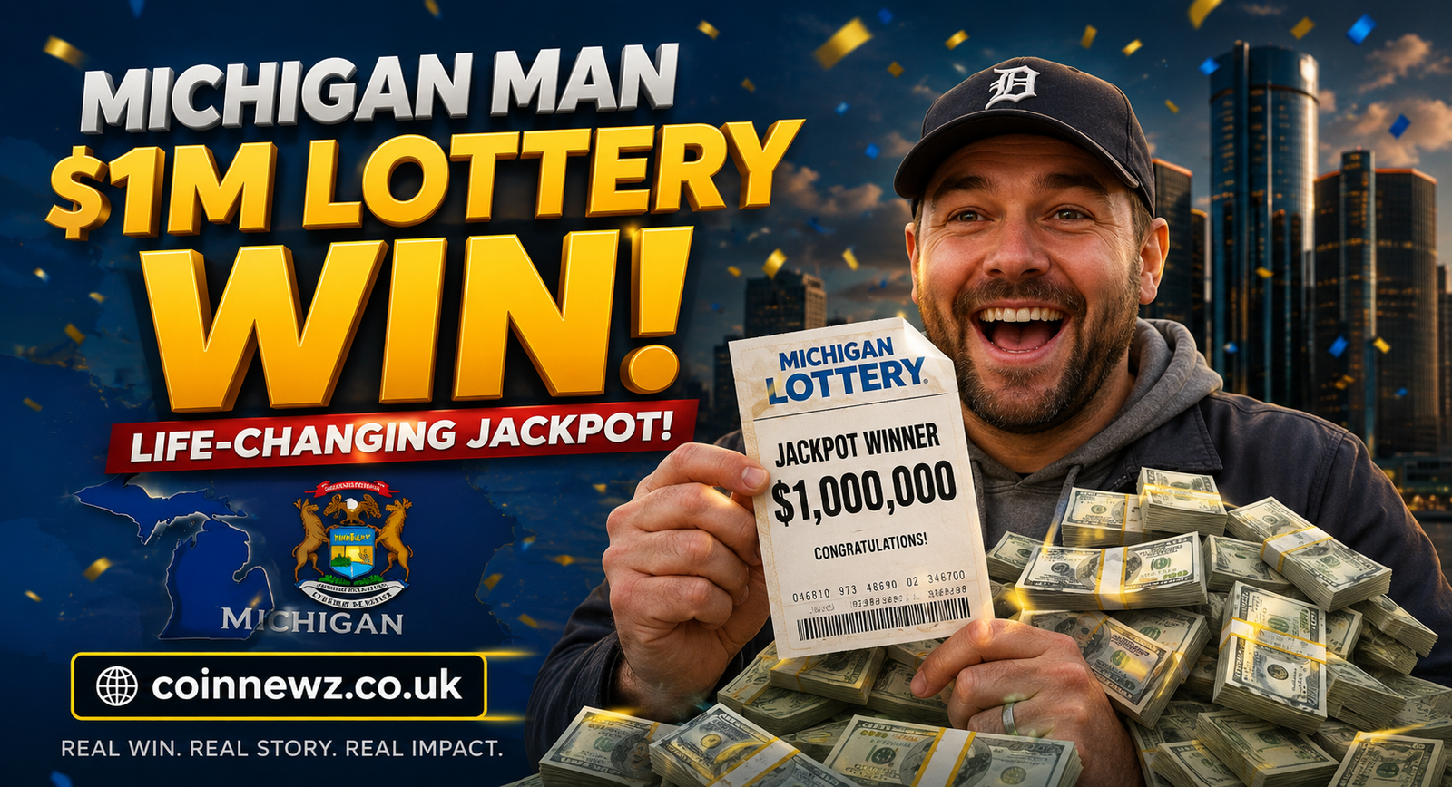Michigan Man $1M Lottery
