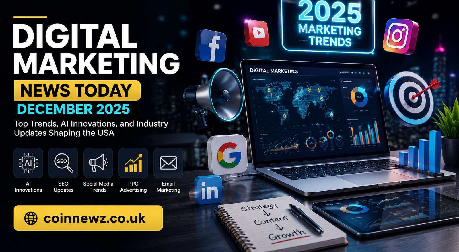 digital marketing news today december 2025